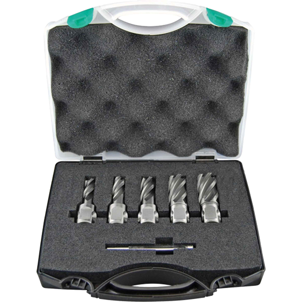 HOLEMAKER 6PC SILVER SERIES ANNULAR CUTTER SET (25MM DOC)
